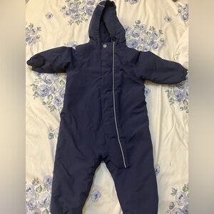 Hanna Andersson Navy Snowsuit